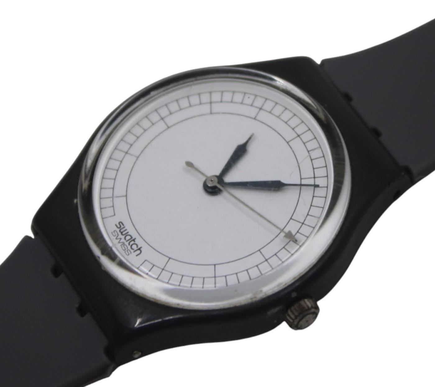 Swatch Watch - GA103 - INC. Swatch Watch GA103 INC. 1986. Very Good Working Condition  main image 3
