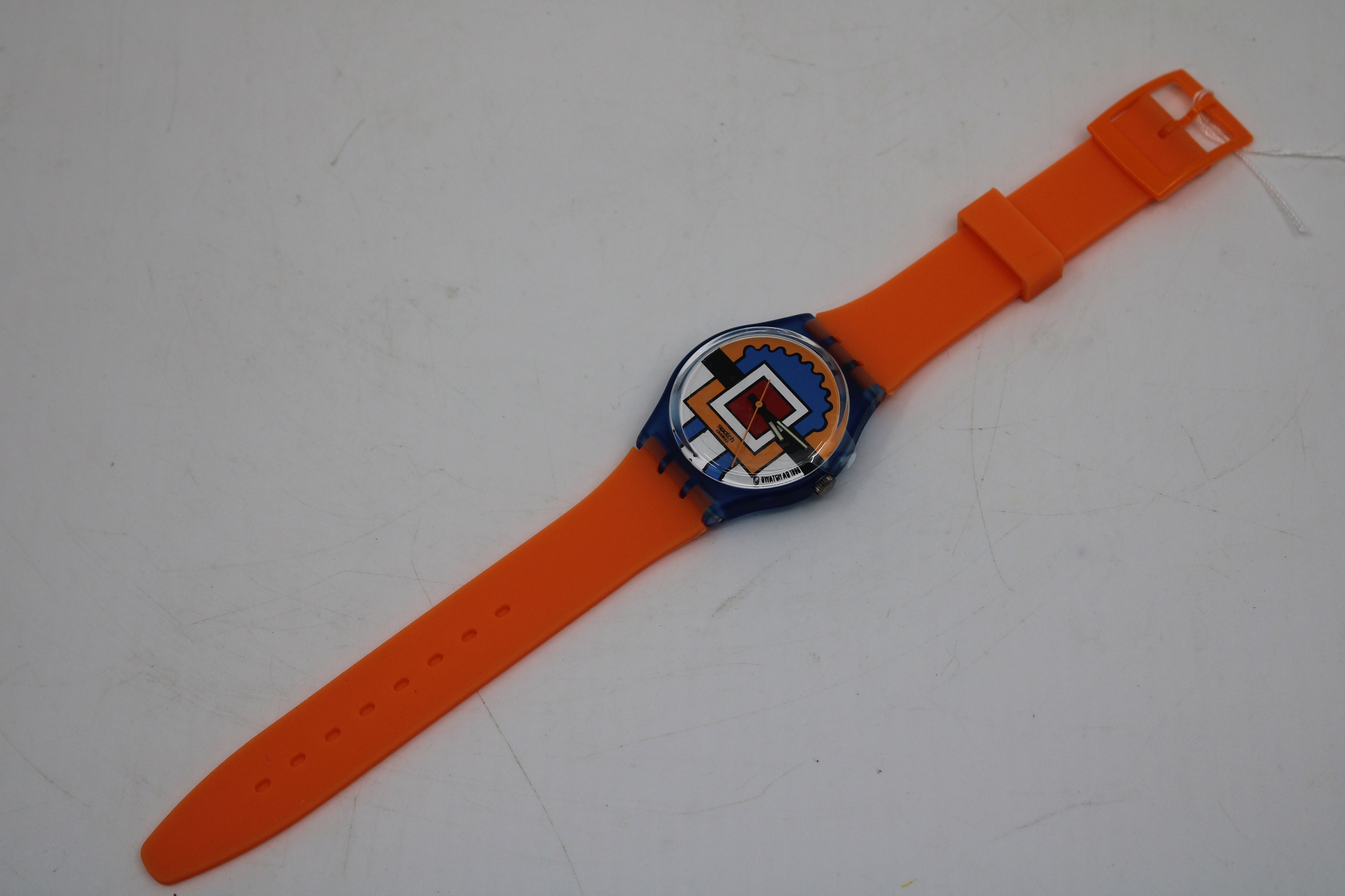 Swatch Watch - GN129 - PAELLA 1993 NEW OLD STOCK  main image 4
