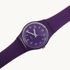 Sweet Purple Vintage ladies Swatch, LV115, NO box, working 100%, original strap