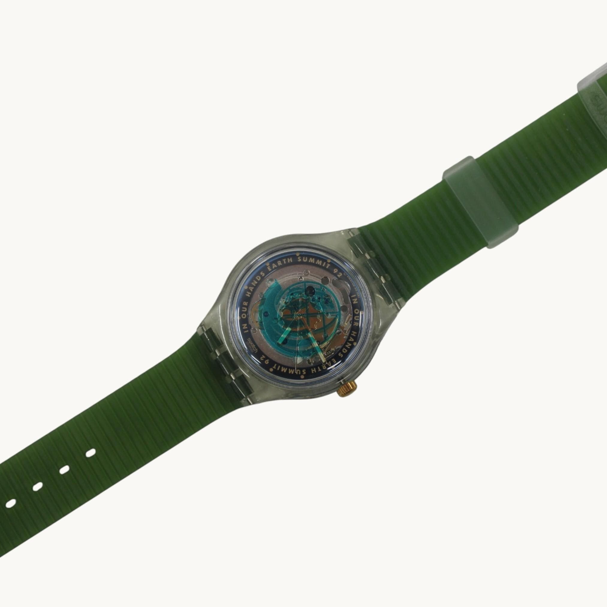 ヴィンテージ メンズ オートマチック スウォッチ SAK102、「Time to 