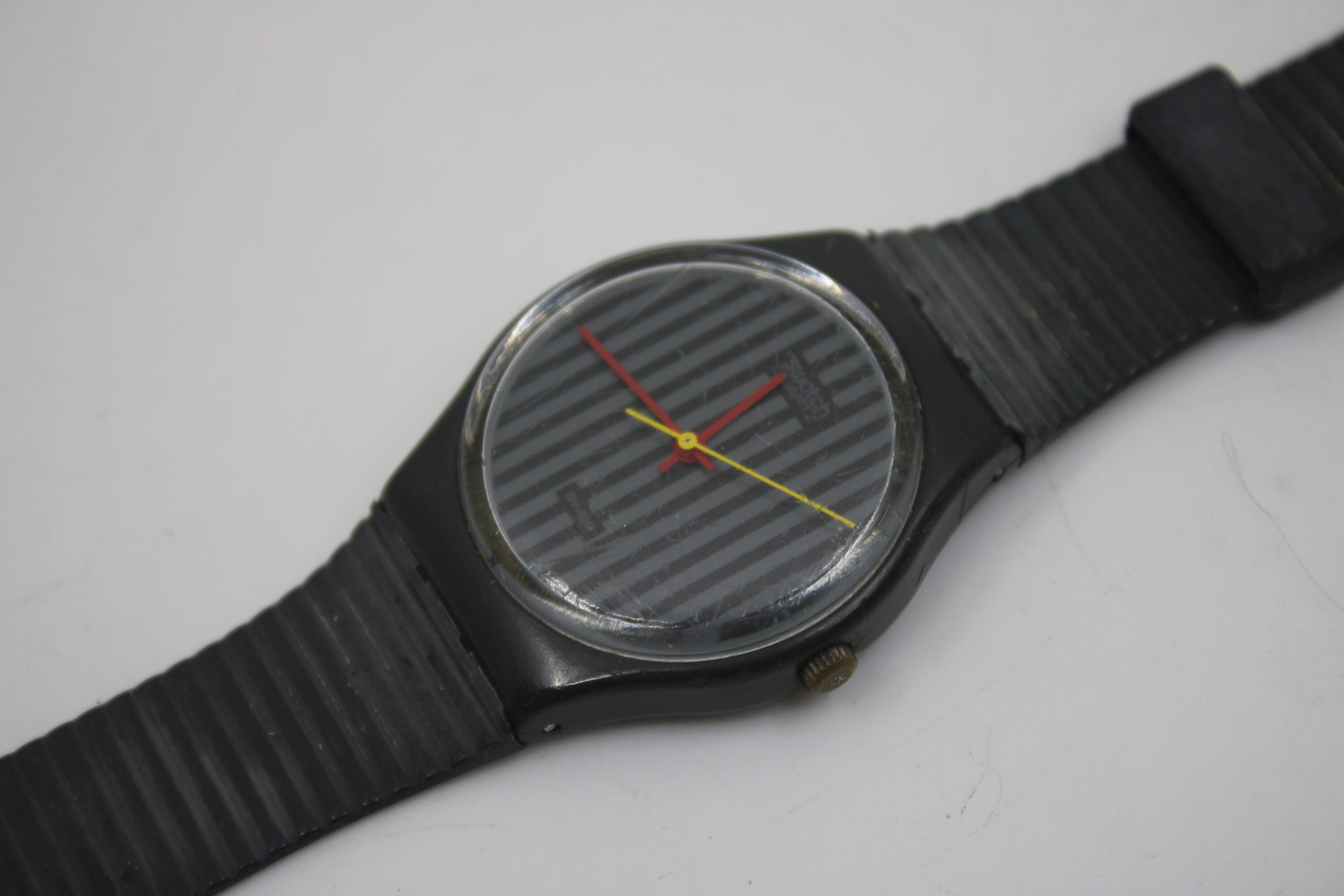 たかは　Swatch 1985 pinstripe稼働 Swatch 1985 Pinstripe Operation | eBay