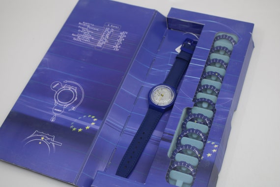 時計 Swatch Scuba 2000 2000 Vintage Swatch Scuba 'euroconverter' SDZ103, UNWORN