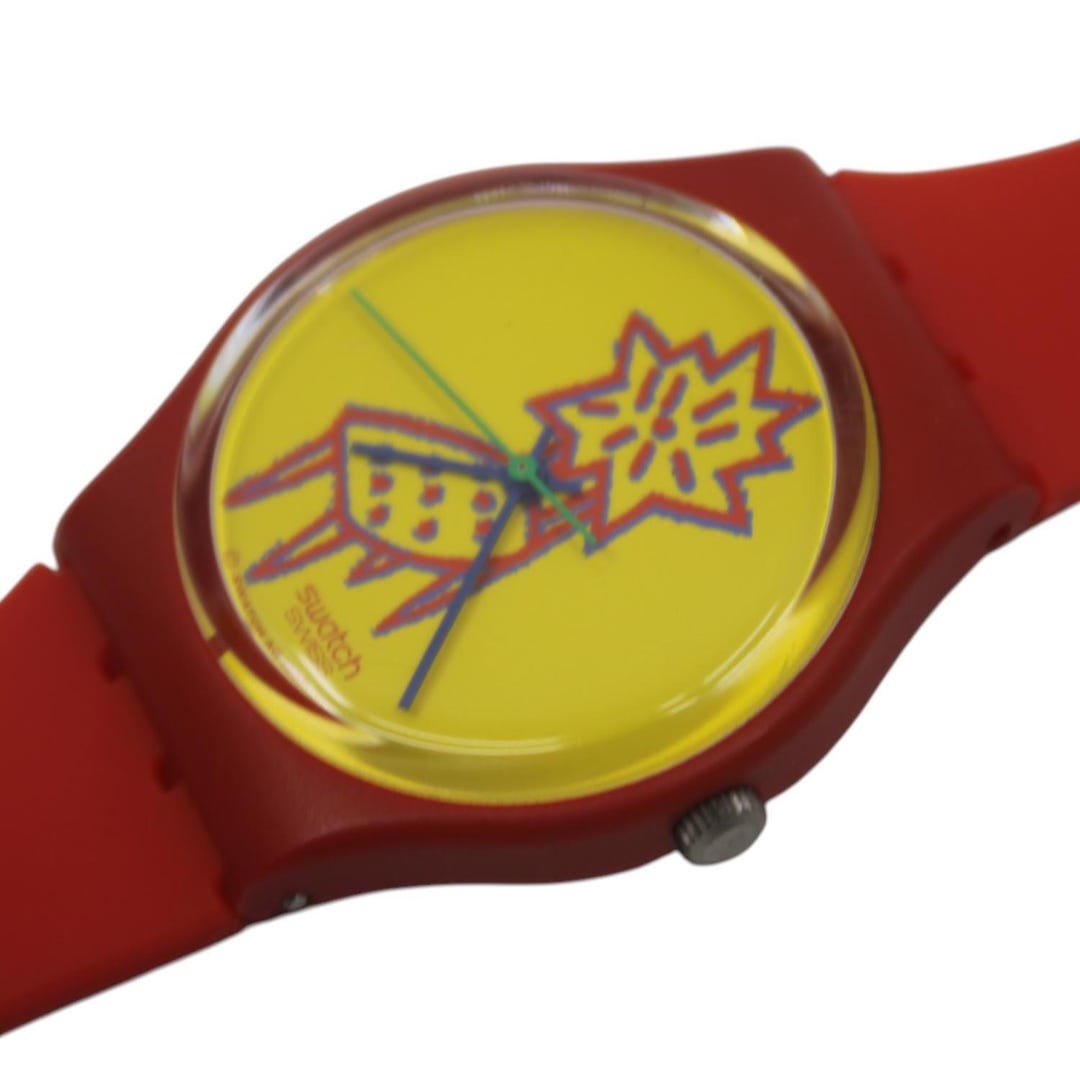 Swatch Watch - GR115 - DOTCHAIR NWOT Vintage Swatch  main image 4