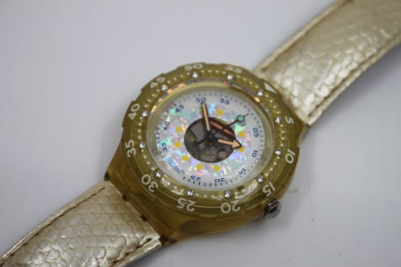 1994, Vintage Swatch Scuba 'Pearl Shell' SDK118, … - image 1