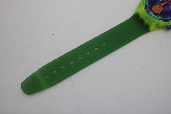 Swatch Neo Wave Wristwatch, SCJ100, New, Unused, Fluorescent