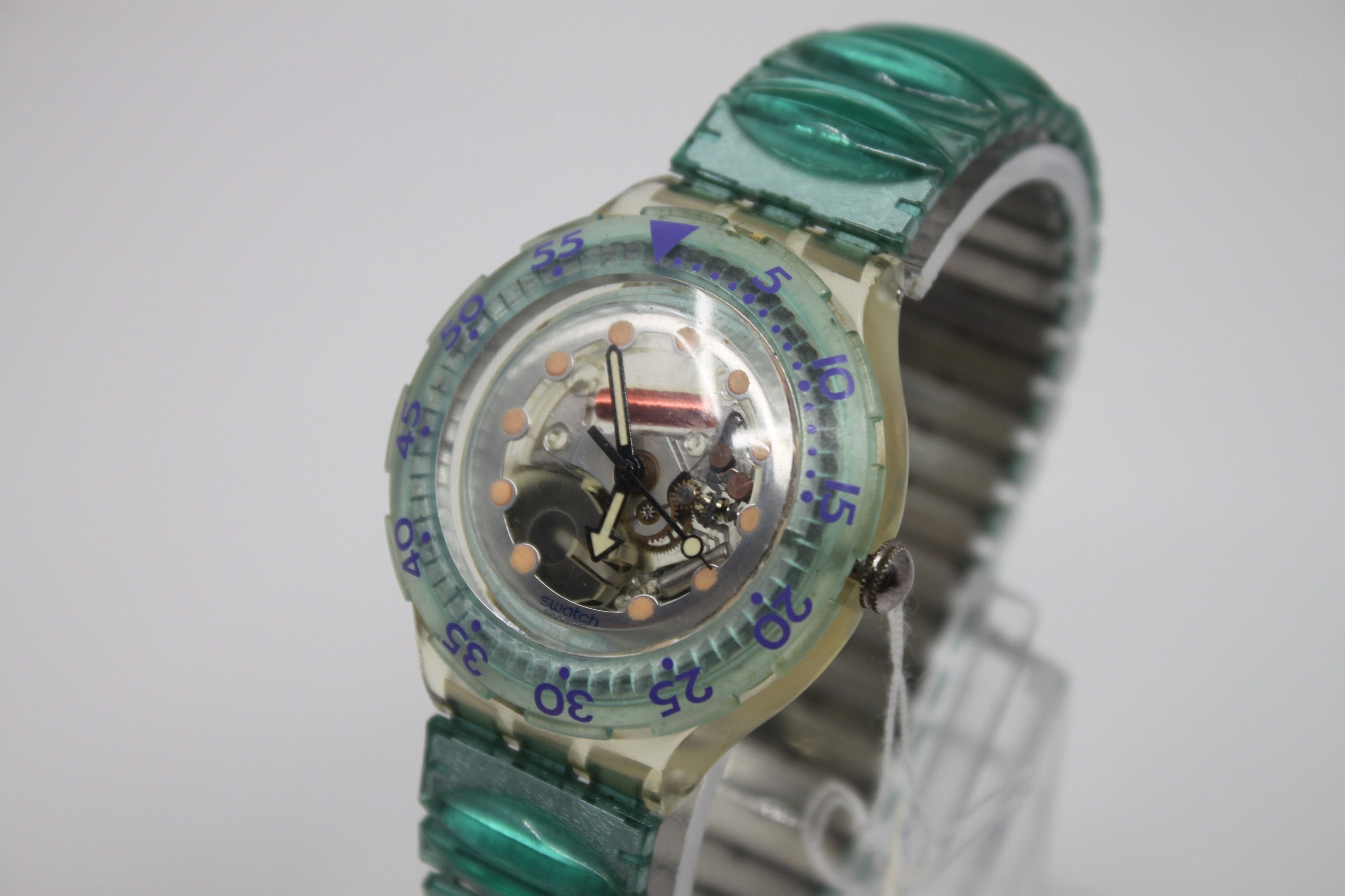 Swatch bubble best sale watch