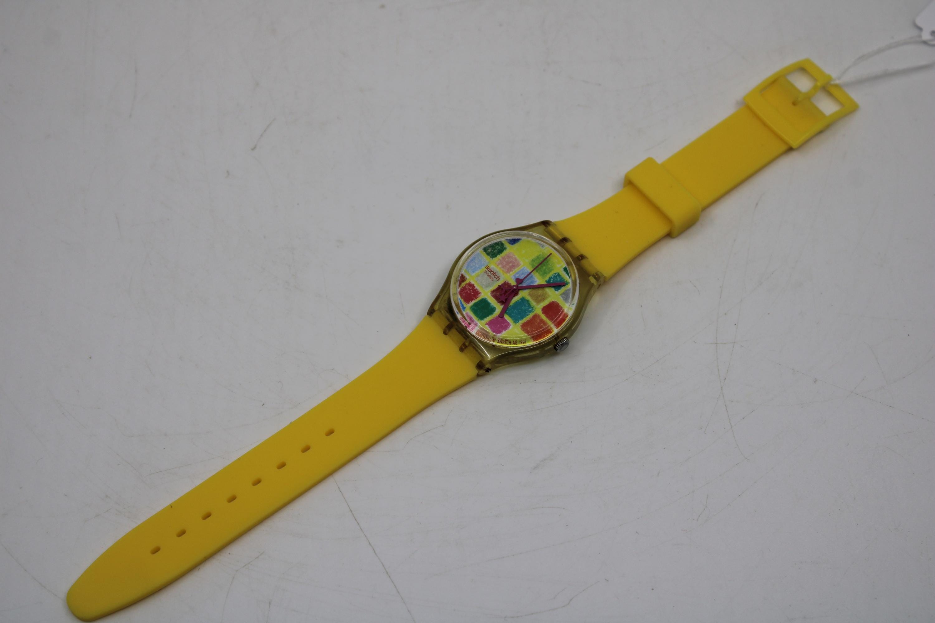 Vintage 34mm Gents Swatch 
