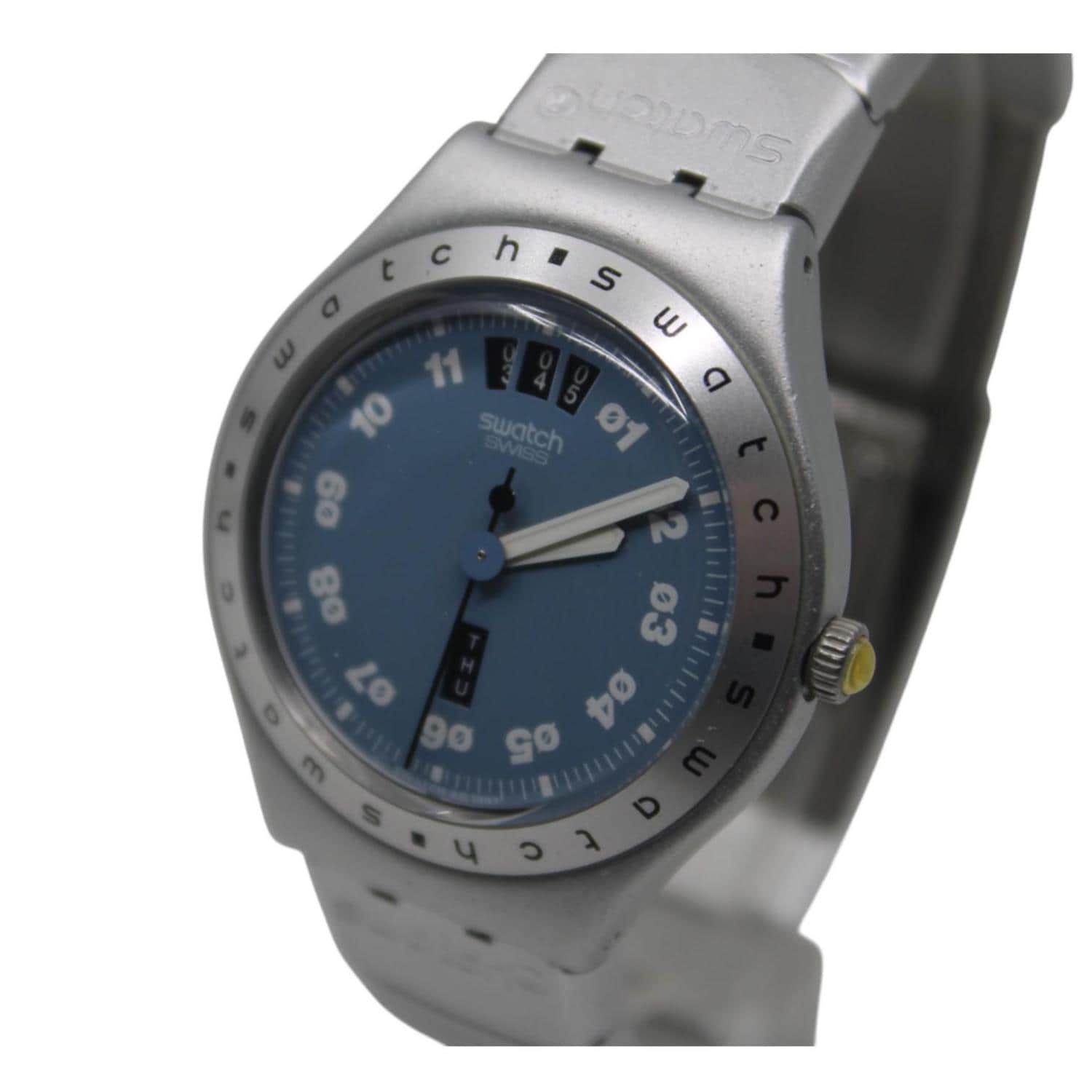 1998, Swatch Irony, 'hoary' YGS7001AG, No Box, Original Strap