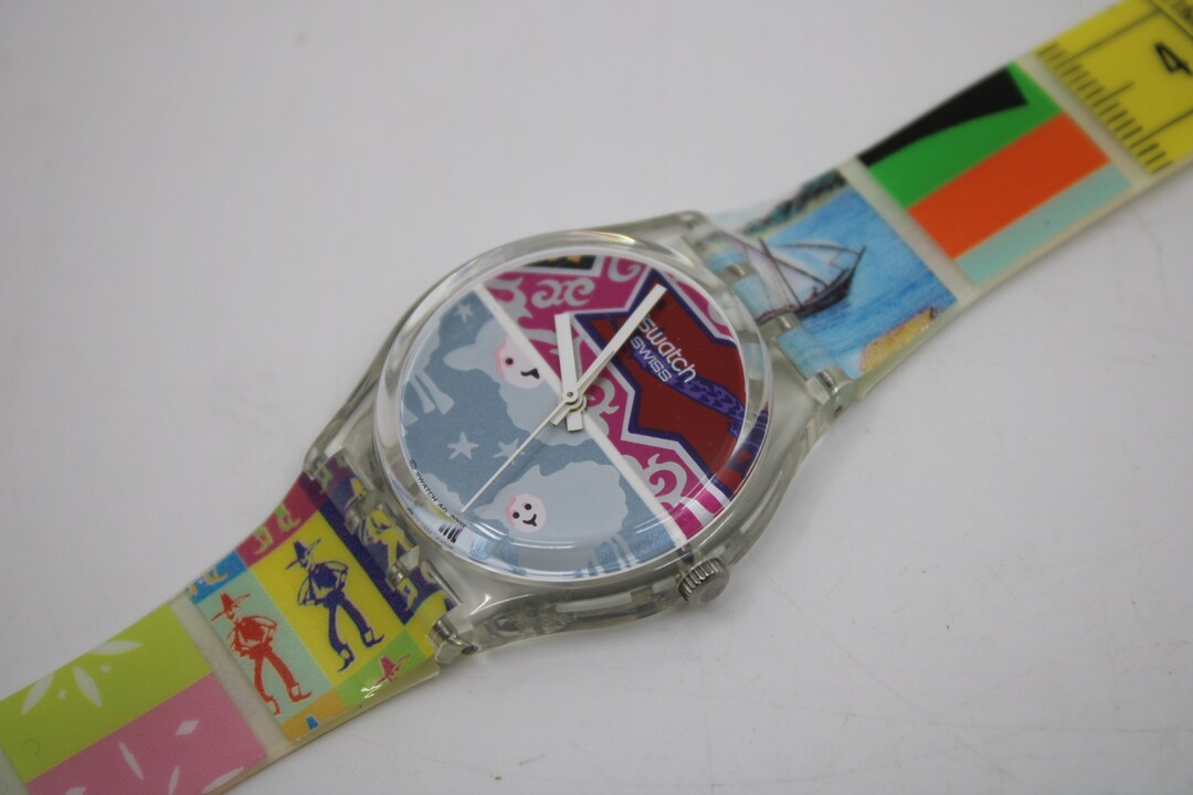 NEW OLD STOCK 2002 Vintage Gents Swatch  display picture 1