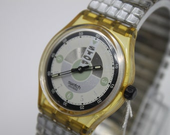 1994, Vintage Gents Stop Swatch 'Rusher', SSK108/109, NO box, In Very Good Condition, working 100%, Original Strap