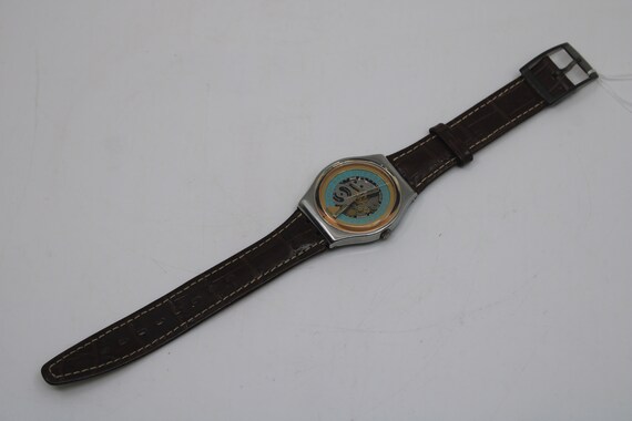 1989, Vintage Gents Swatch, 'day Off' GY400, VERY Good, Used Condition, Working 100%, Non-original Swatch Strap - Etsy 1989, Vintage Gents Swatch, 'day Off' GY400, VERY Good, Used Condition, Working 100%, Non-original Swatch Strap - Etsy