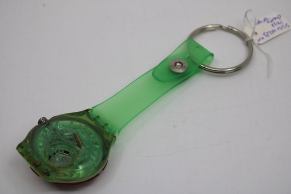 Unique, Vintage Swatch Keychain, SDG102/103, 1993… - image 3