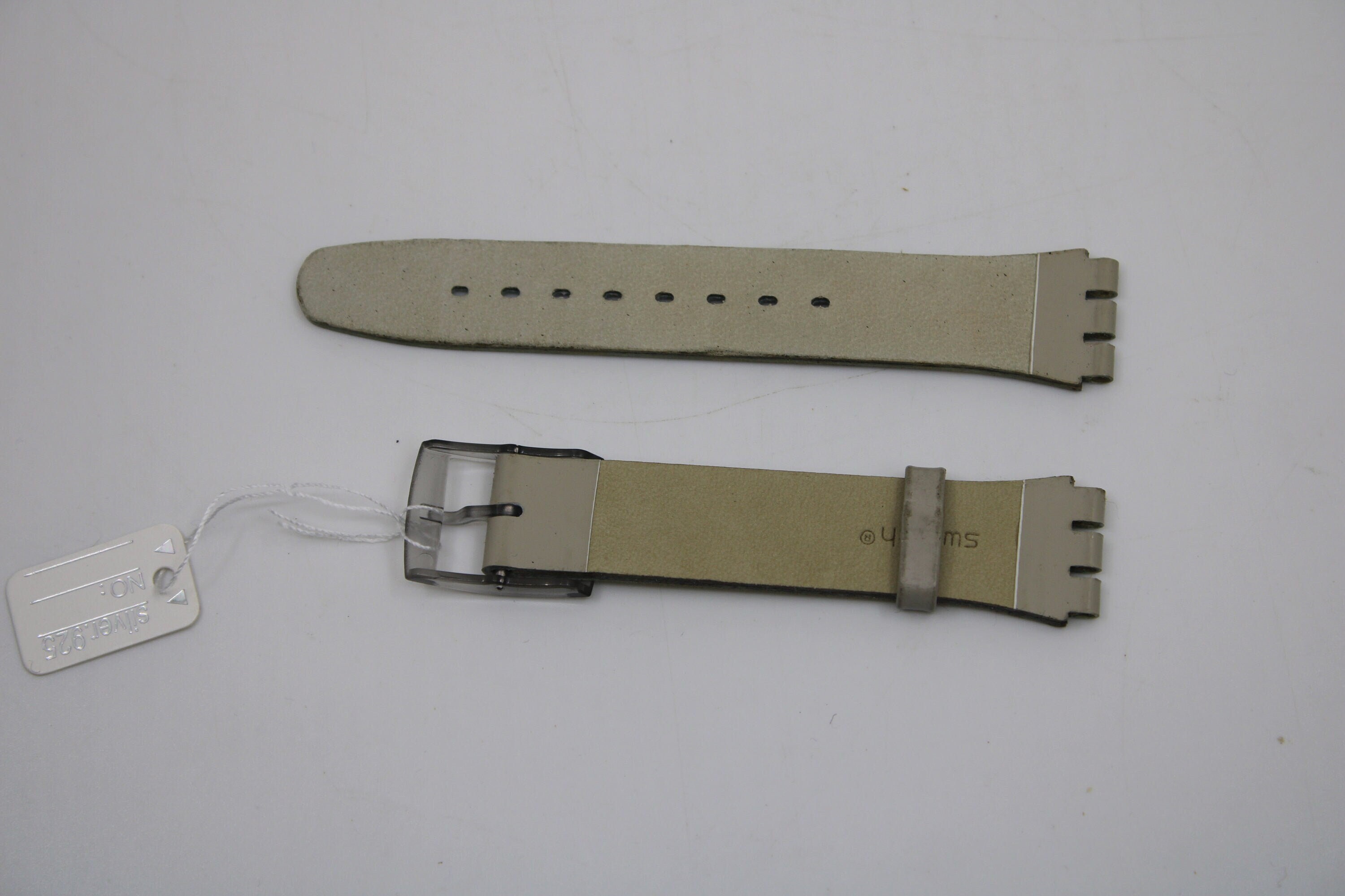 2000, Vintage Swatch Leather Strap, 'nefertiti', GM153, 17mm