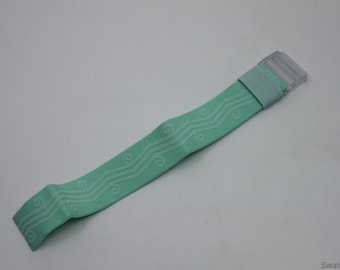 1992 NEW OLD STOCK Vintage Pop Swatch Strap, 'Mint Sea', PWB166, PopSwatch, very rare