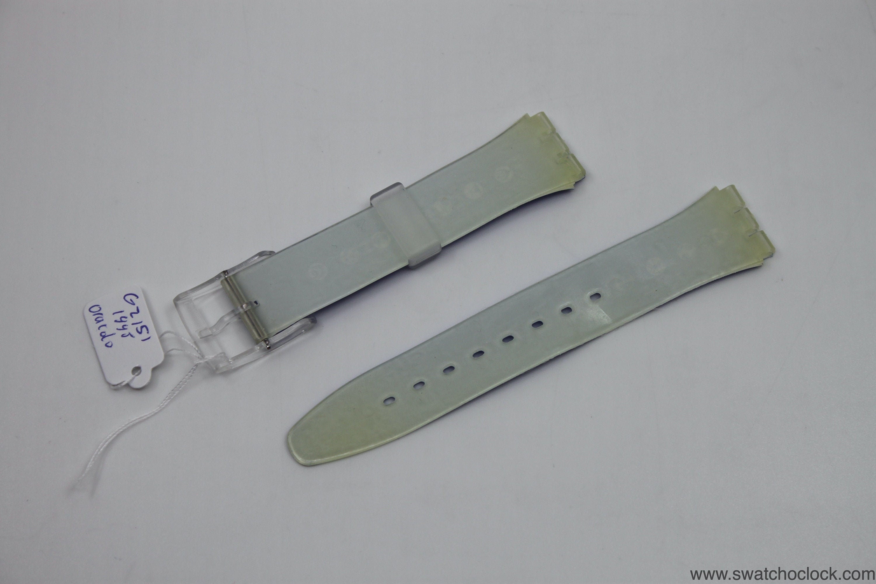 1995, Vintage Swatch Strap, 'oracolo', GZ151, 17mm, Gents