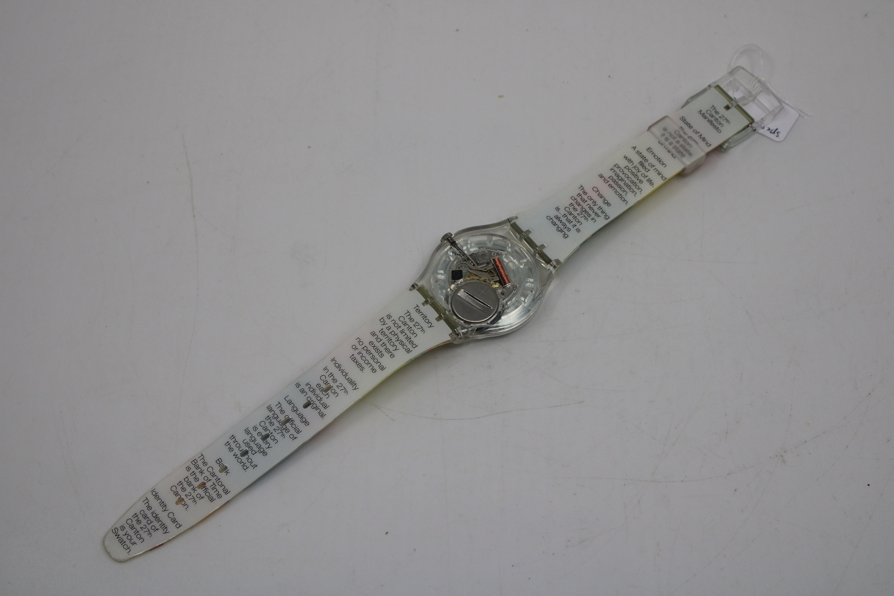 NEW OLD STOCK 2002 Vintage Gents Swatch  display picture 2