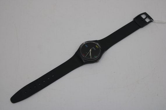 1984  Vintage Gents Swatch, 'Don't be too late', … - image 2