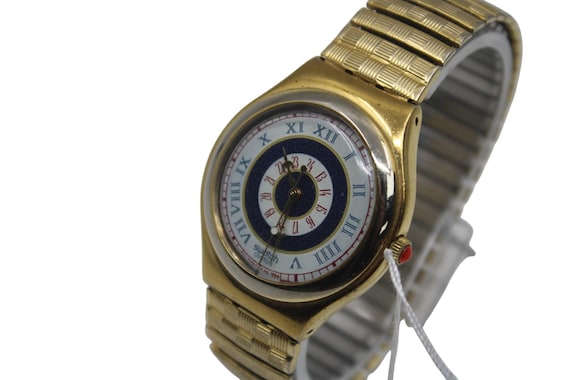 ヴィンテージSwatchアイロニーYGG102 スウォッチ アイロニー、「サング ブルー」YGG102、オリジナル