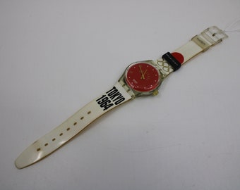 1994 'Tokyo 1964' , vintage gents Musicall Swatch SLZ100, Nice, Used Condition, working 100% 1994 'Tokyo 1964' , vintage gents Musicall Swatch SLZ100, Nice, Used Condition, working 100%