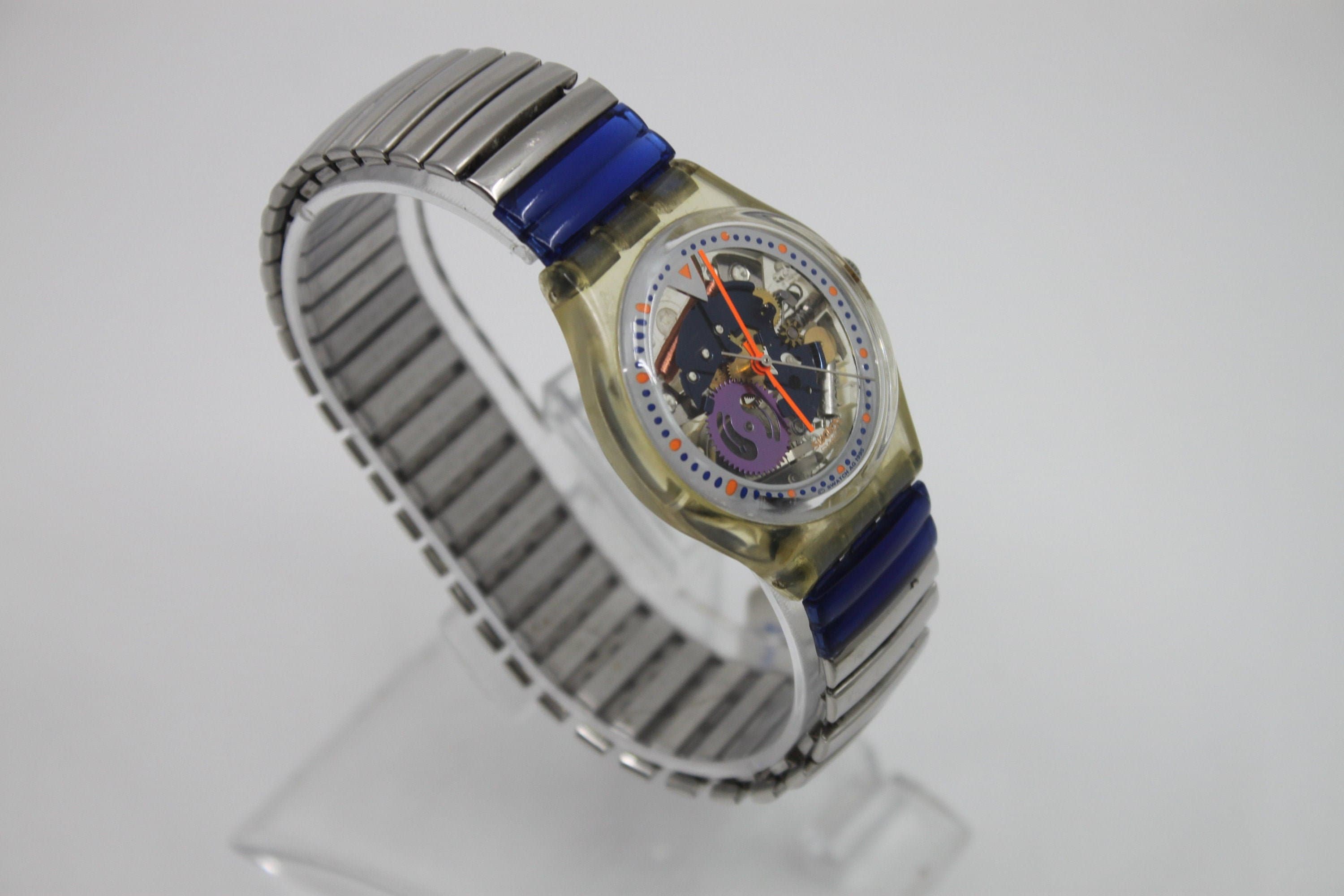 Vintage Swatch Watch GK215 COLOR FISH | RARE 1996 Swatch