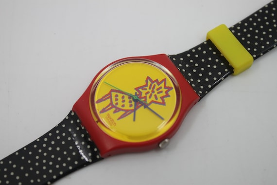 Swatch Watch - GR115 - DOTCHAIR NWOT Vintage Swatch  main image 2
