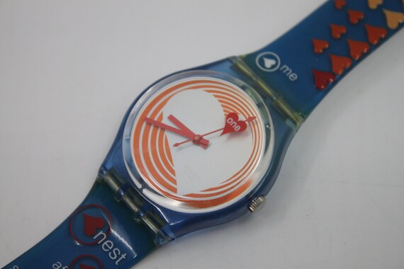 2000  Vintage Gents Valentines Swatch, 'Heartbeat… - image 1