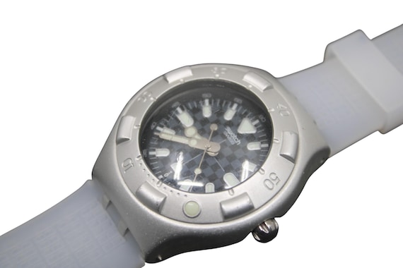 1998 Vintage Swatch Irony Scuba 200 'Vortex Obscure' YDS4001, in good, used  condition, working 100%