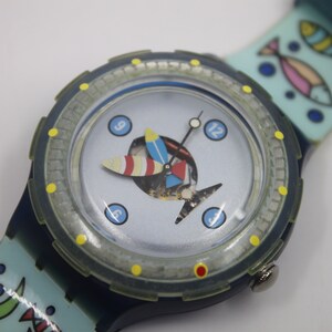 スウォッチ スクーバ 200 1991年モデル - Medusa SDK102 1991 Swatch SDK102 MEDUSA Watch | Orange Swatch Scuba with