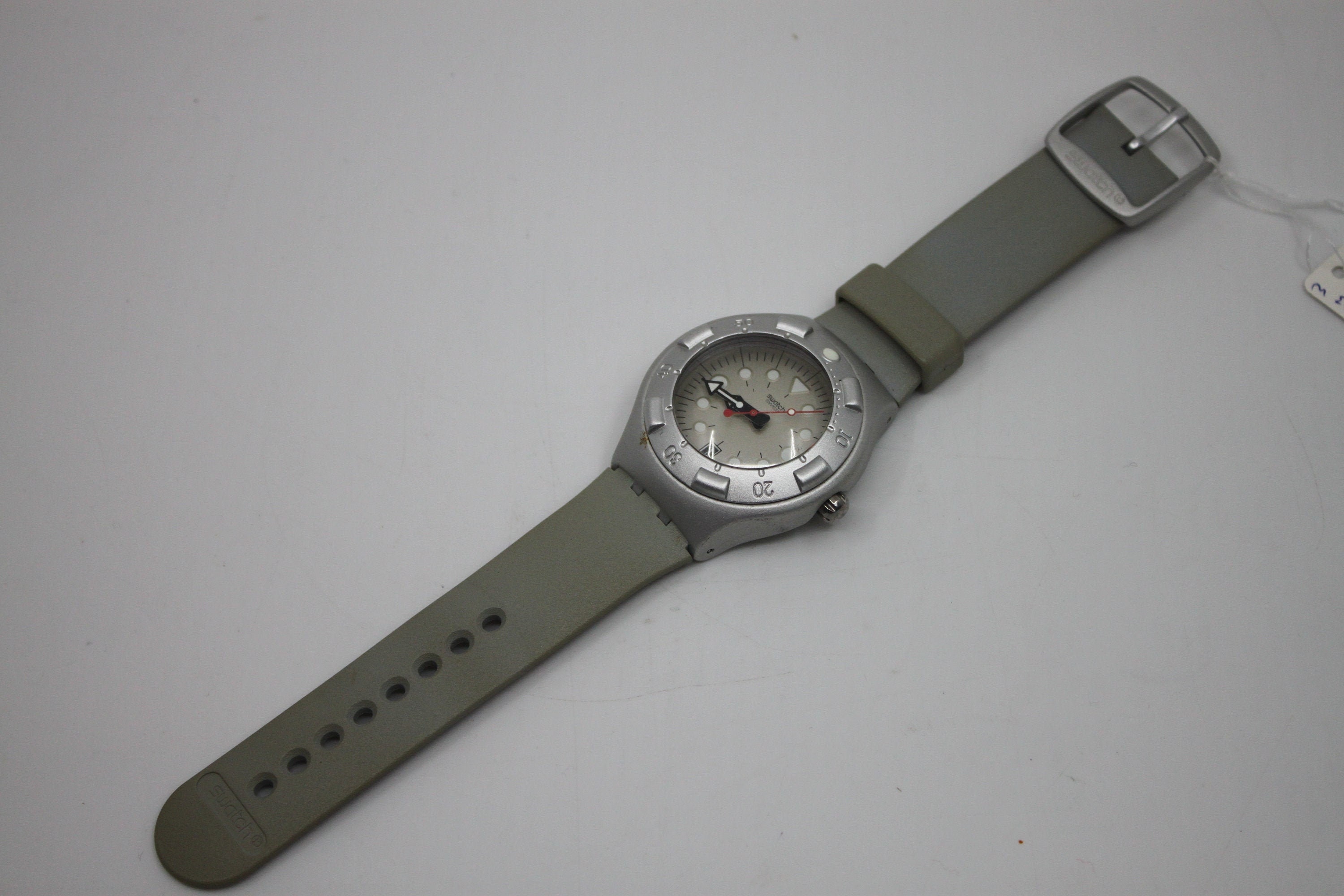 Swatch irony scuba sales 200 stainless steel