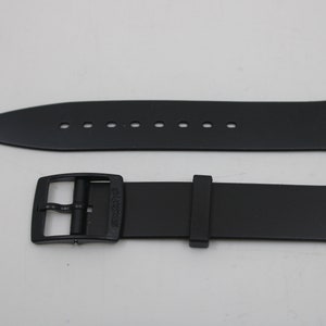 Vintage Swatch Skin Strap, &#39;Black out Too&#39;, SFB100, New Old Stock, never worn