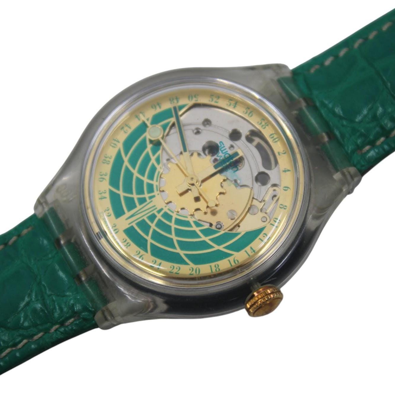 1994 'ramarro' Vintage Gents Automatic Swatch SAK111, VERY GOOD 1994 'ramarro' Vintage Gents Automatic Swatch SAK111, VERY GOOD