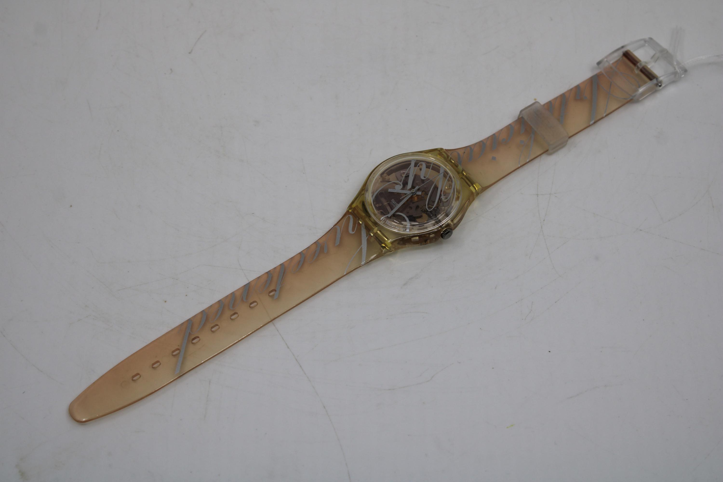 Swatch Gent Vintage Collection (1997) GR132 Sweetened Watch Collector SWISS 90s 1997, Vintage Gents Swatch,  main image 2
