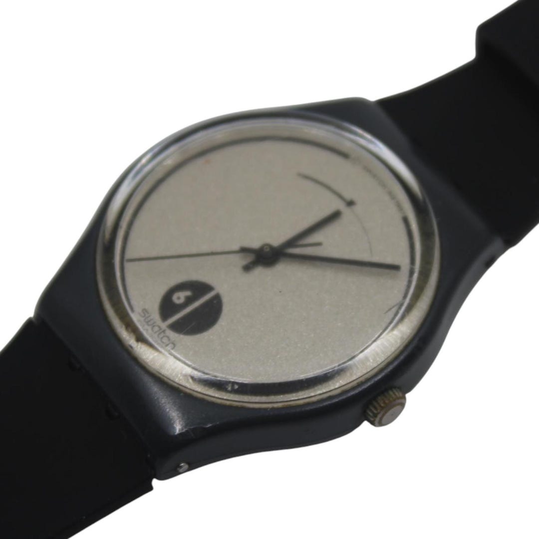Montre Swatch GA107 'High Moon' 1987 - Modèle Vintage Neuf Avec étiquettes, Unisexe