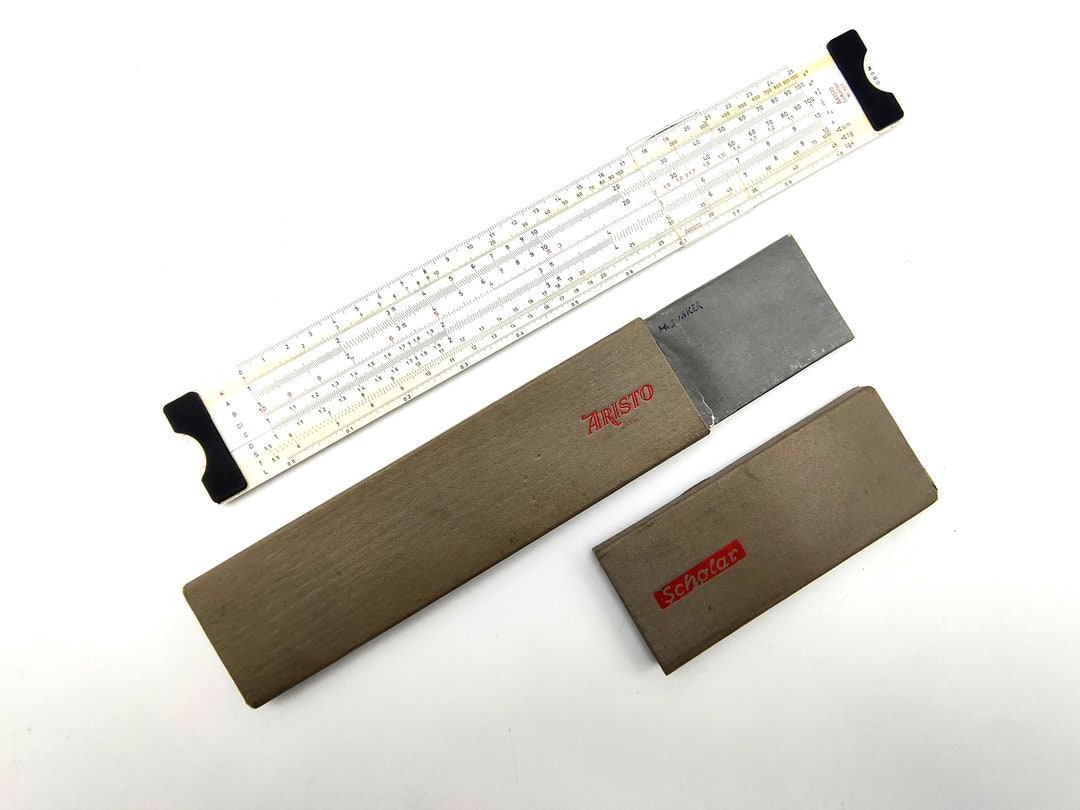 Vintage Logarithmic Slide Ruler Germany 1960's - Etsy
