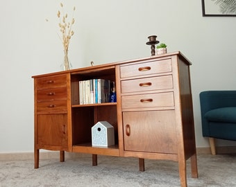 Buffet bas scandinave Vintage en palissandre années 30