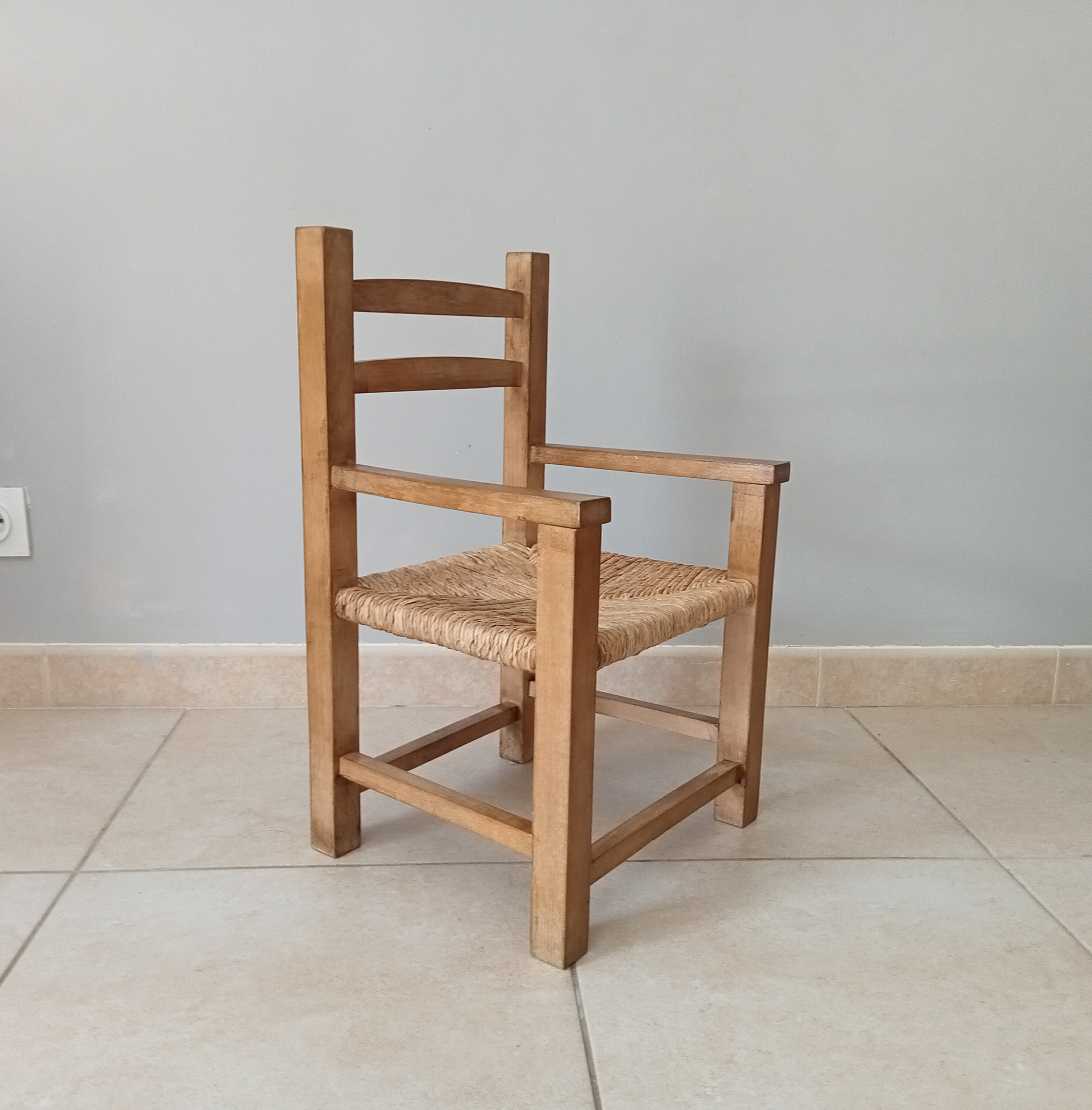 Fauteuil Paillé Enfant
