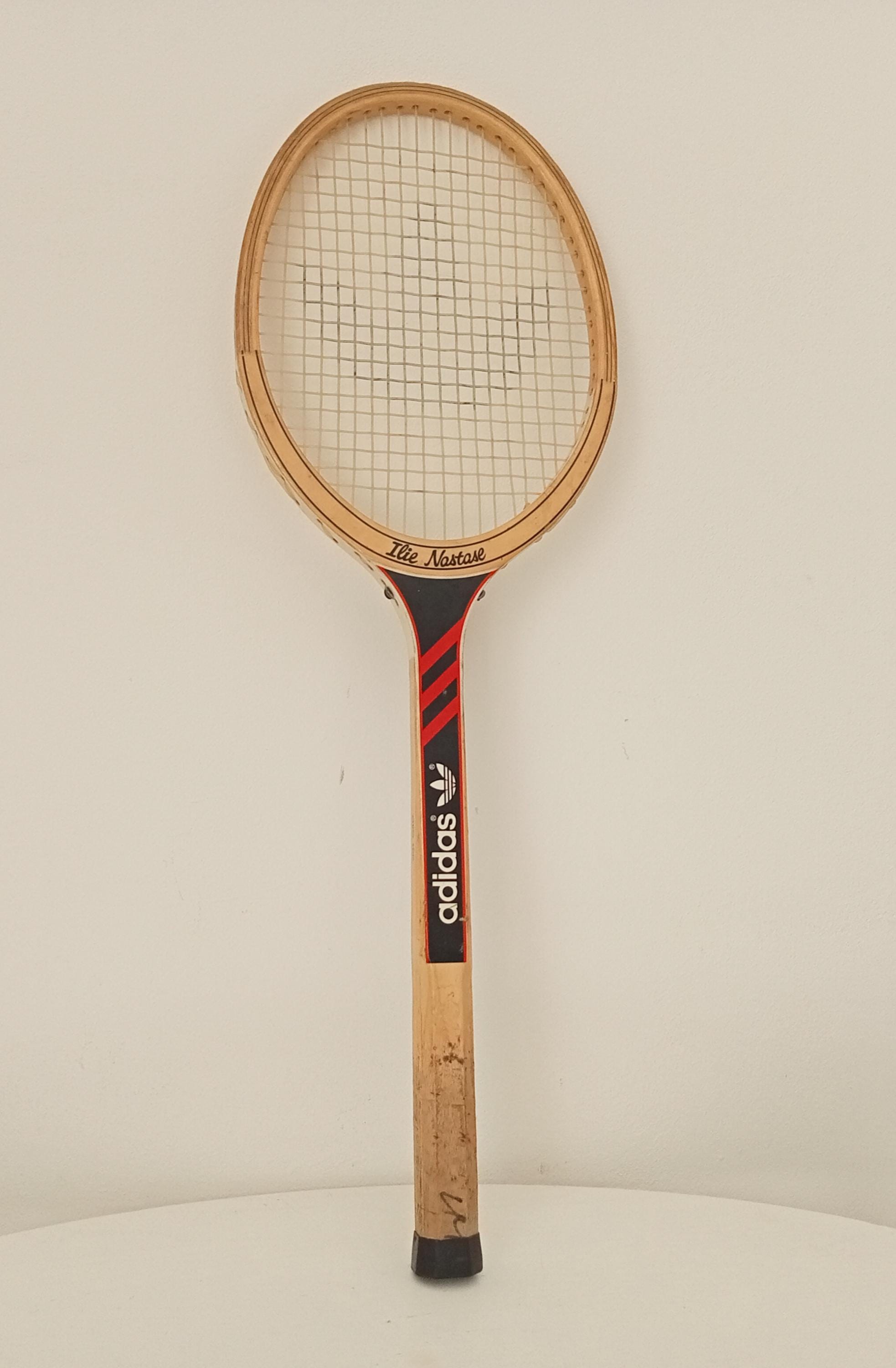 Vintage Adidas Ilie Nastase Wooden Racket 70s - Etsy