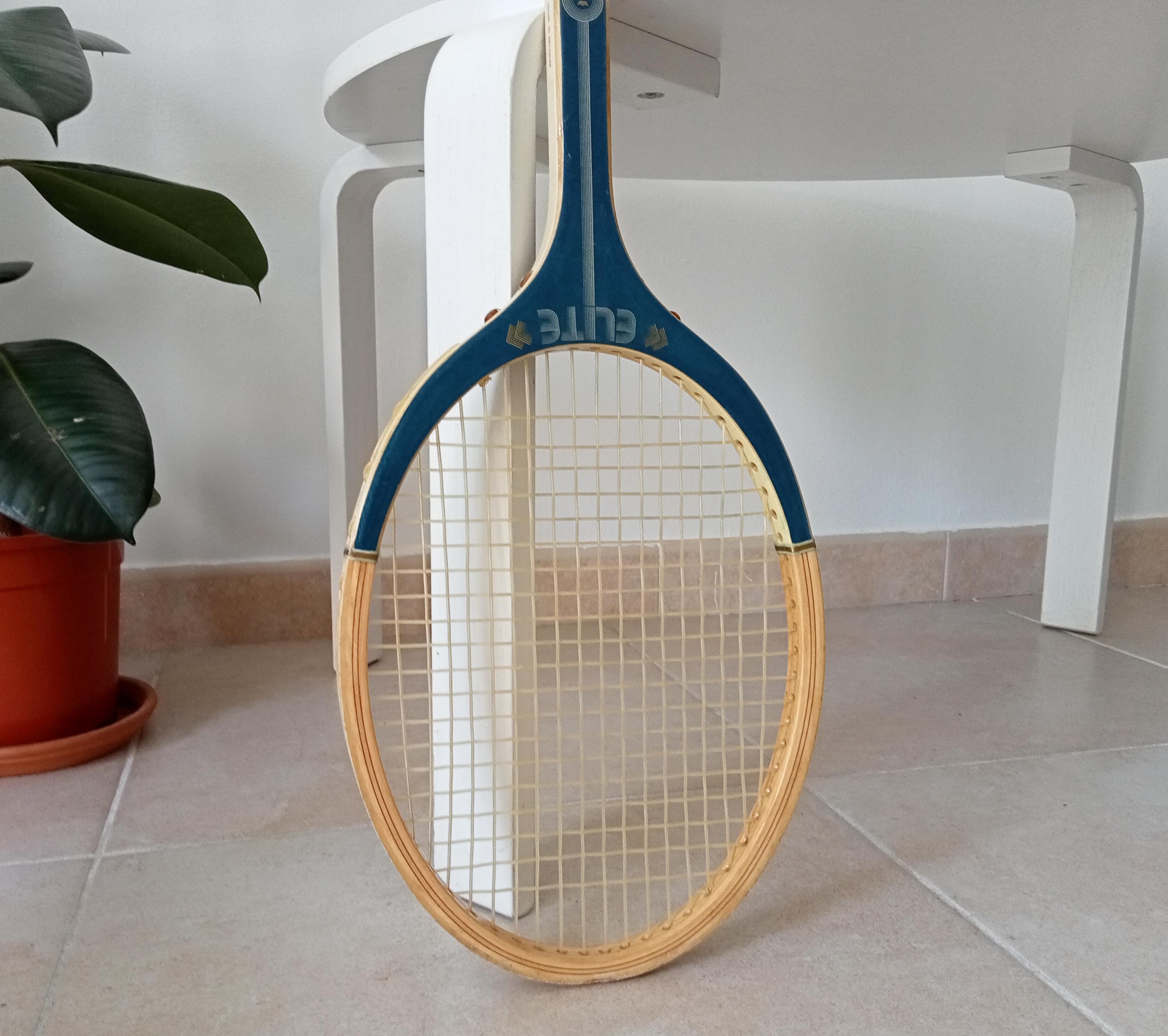 Raquette de tennis Vintage –Montana M–Bois Stratifié- 70/80s (D