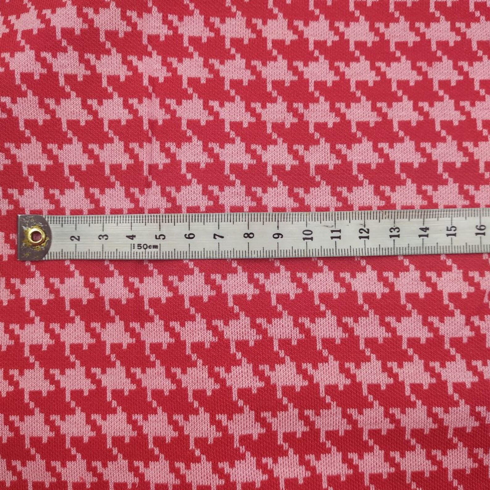 Organic Cotton Jacquard Fabric and Crow's Foot Print in Etsy