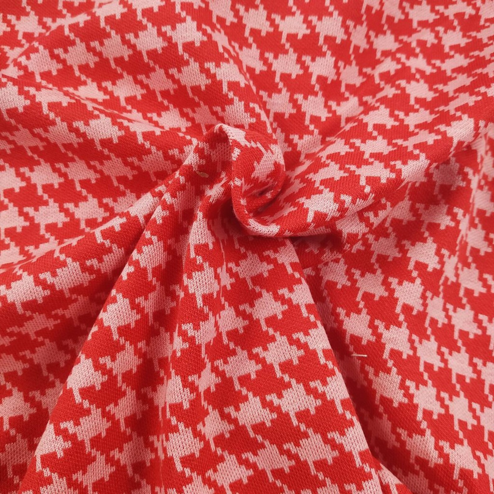 Organic Cotton Jacquard Fabric and Crow's Foot Print in Etsy