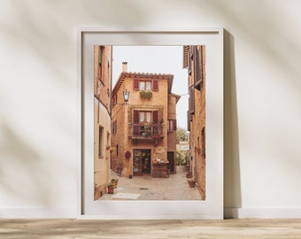 Italy Village Print - Italian Countryside - Tuscany Print - Travel Poster - Italy Photography - Rustic Print - Europe Wall Art
