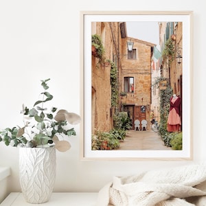 Italy Countryside Village - Tuscany Print -  Dolce far niente - Italy Print - Travel Poster - Italy photography - Digital Download