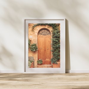 Tuscan Door – Vintage Door - Tuscany Print - Italy Wall Art – Italy Printable Art – Italy Architecture - Italy Countryside - Printable