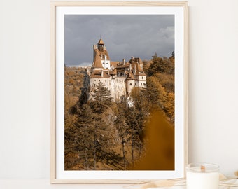 Impresión del castillo de Drácula Impresión de Halloween