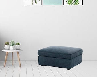 Kivik Ottoman Cover, Ikea KivikvFootstool Cover, Kivik Replacement Cover, Ikea Kivik Slipcover, Kivik Sofa Cover, Kivik Couch Cover