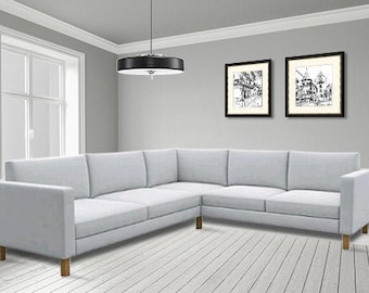 Karlstad Sofa Cover, Ikea Karlstad 2+3/3+2 Corner Sofa Cover, Karlstad  Replacement Cover, Karlstad Slipcover, Karlstad Couch Cover