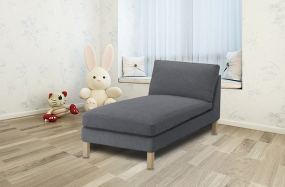 Custom Made Karlstad Cover, Ikea Karlstad Stand Alone Chaise Custom Made Karlstad Cover, Ikea Karlstad Stand Alone Chaise