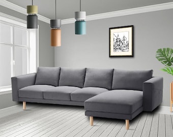 IKEA ノルスボリ 2人掛けソファ（長椅子2脚付き）用スリップカバー 