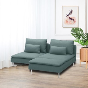 Soderhamn Cover, Ikea Soderhamn 1 seats with Chaise Lounge Sofa Cover, Replacement Cover, Soderhamn Slipcover, Ikea Sofa Cover