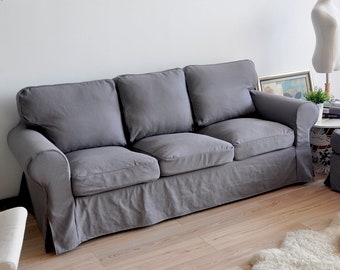 Ektorp Pixbo Bezug, Ikea Ektorp 3-Sitzer Sofa Bett Bezug, Ektorp Pixbo Ersatz Bezug, Ektorp Pixbo Slipcover, Ikea Sofa Bezug, nach Maß